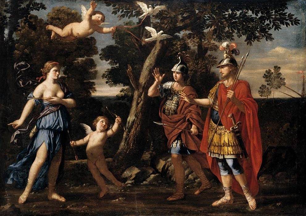 Giacinto Gimignani (1611-1681) - Venus Appearing to Aeneas and Achates (122x170cm).jpg